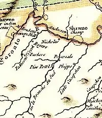 Piss Pot Island in 1755