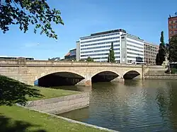 Pitkäsilta bridge between hakaniemi and Kruununhaka.