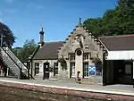 Station Road, Pitlochry Station, Including Down Platform Building, Footbridge, Fountain And  Signal Box