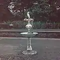 Pitlochry railway station drinking fountain, c 1970