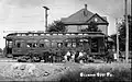 Railway in Ellwood City, 1908