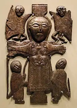 The Rinnegan Crucifixion Plaque, late 7th or early 8th century