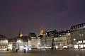 Place Kléber by night