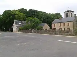 The main square in Arçay