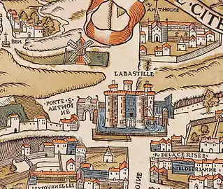 Porte St-Antoine c. 1550
