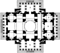 Floorplan of St. Isaac's Cathedral