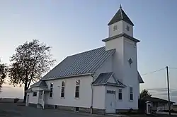 Methodist church at Plankton