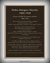 Centennial Plaque for Pedro Marquez