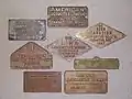 Builders plates from 141.R locomotives