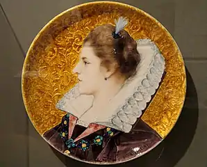 Plate, decorated by Raphaël Collin, Indianapolis Museum of Art