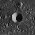 Satellite crater Plato H