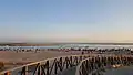 El Portil beach at twilight