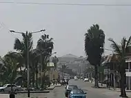 La Ribera avenue at Huanchaco