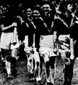 Women's lightning premiership players aligned with VFL clubs St Kilda and South Melbourne in 1947
