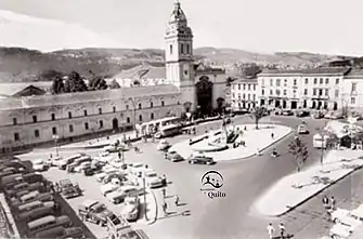 Plaza de Santo Domingo in 1950