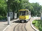 KT4D tram, 2017 (modernised in Ploiesti)