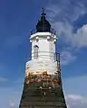 The newly-rebuilt and restored lighthouse in 2017