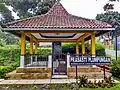 A cungkup protecting the Plumpungan Inscription, Salatiga