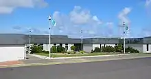 Front entrance to Pobalscoil Ghaoth Dobhair