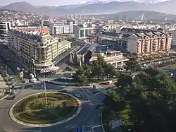 Panoramic view of Podgorica