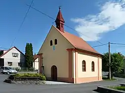 Chapel in the centre of Podmokly