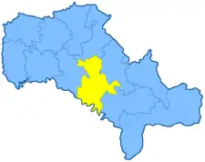 Location in the Podolia Governorate
