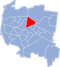 Location of Osiedle Białostoczek within Białystok