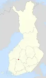 Location of Pohjaslahti in Finland