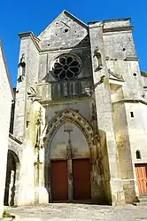 The church in Poilly