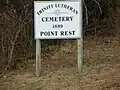 Present town cemetery