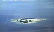 Poivre Atoll from the south
