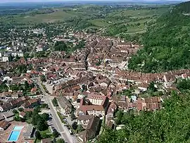 A general view of Poligny