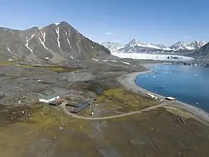 The Station from Above