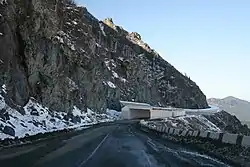 Buybinsky Pass in the Sayan Mountains, Yermakovsky District