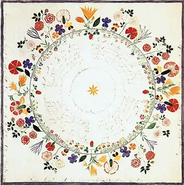 Polly Collins, Wreath brought by Mother's little dove, date unknown