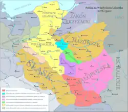 Poland 1275-1300, Sieradz marked in violet