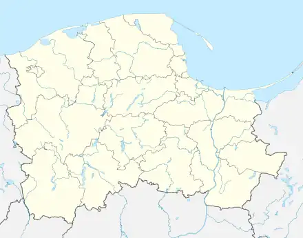 Żelistrzewo is located in Pomeranian Voivodeship
