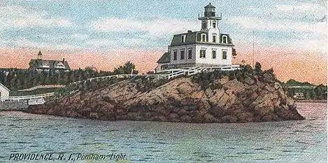 Pomham Rocks Light Station