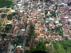 Aerial View from downtown Pompéu (2012)