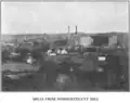 View from Pompasitticutt Hill toward Maynard's mills in 1921