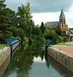 The church in Pont-Remy