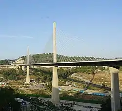 A view of Salah Bey Viaduct in 2015.