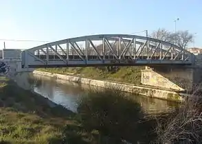 Railway bridge at Marignane