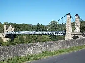 Suspension bridge of Margaix