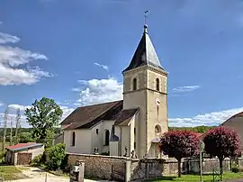 The church in Pontcey