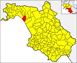 Pontecagnano within the Province of Salerno