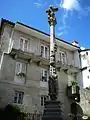 The calvary in the west of the square