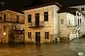 The pazo at night