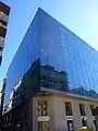 Glass facades in Saint Joseph Street and Augusto García Sánchez Avenue