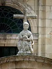 Statue in the atrium